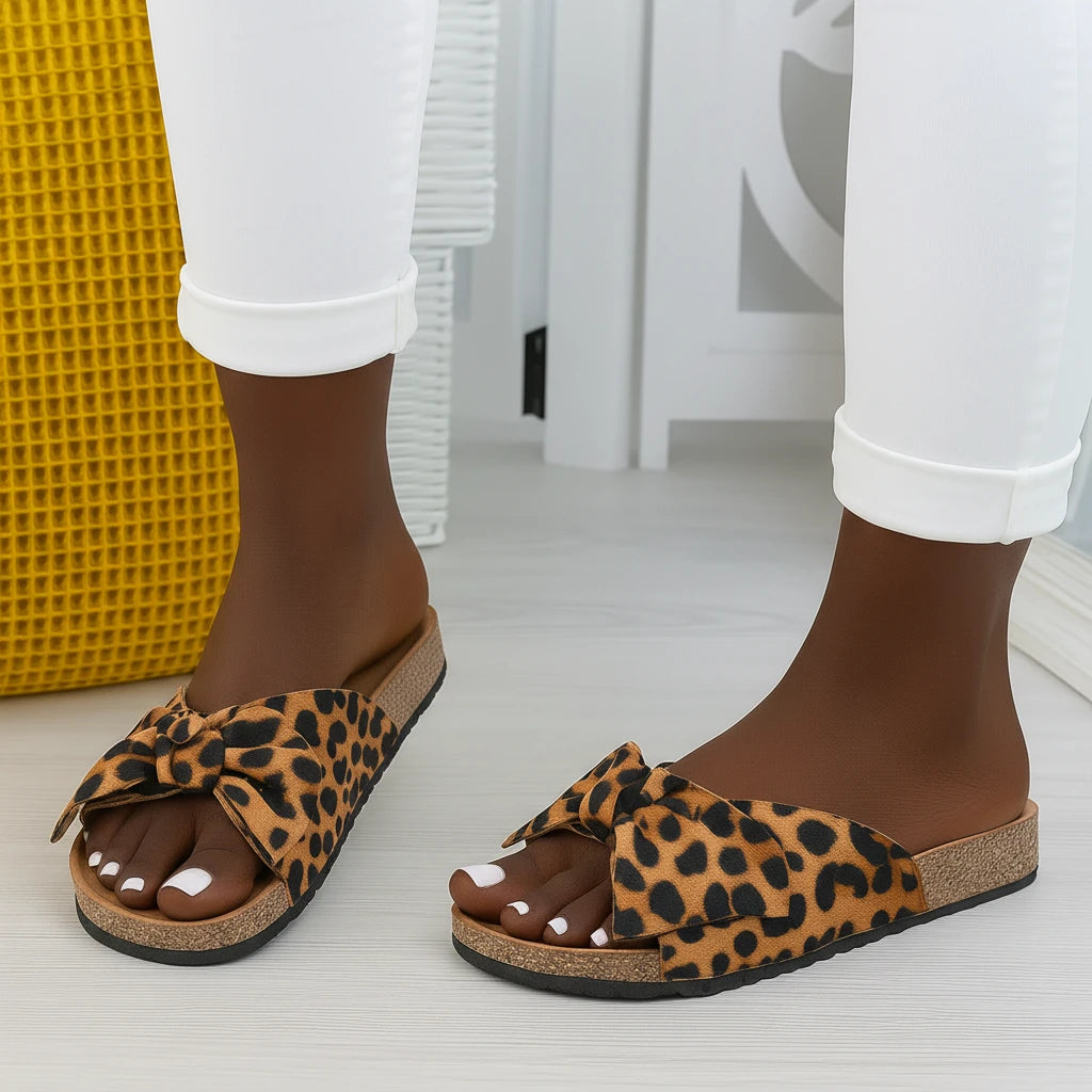 Latoya | Women's Bow Slip-On Sandals