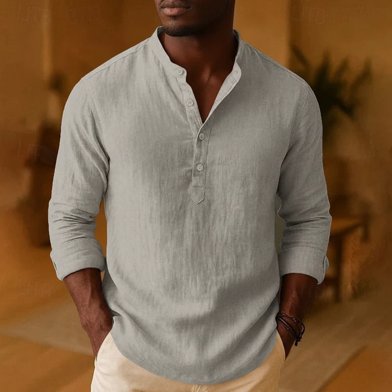 Tramel | Men's Relaxed Fit Long Sleeve Casual Shirt