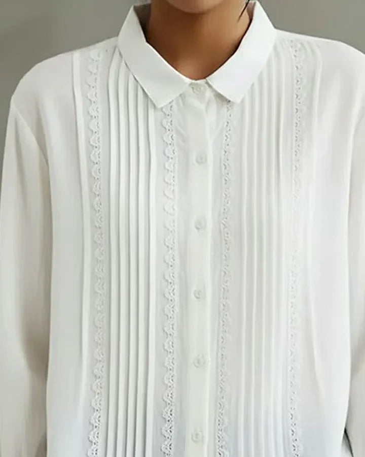 Image of Alice | Women's Long Sleeve Button-Down Shirt