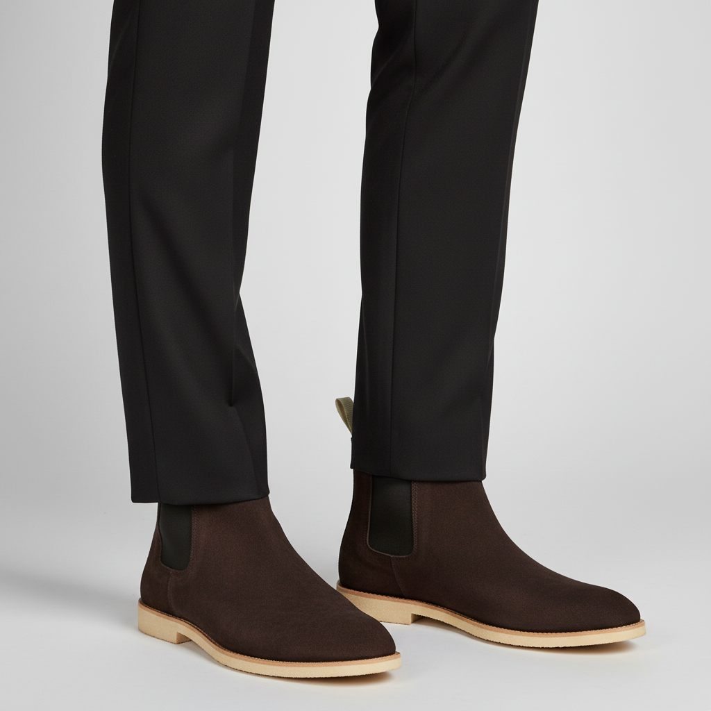Image of Angus | Men's Chelsea Pull-On Ankle Boots