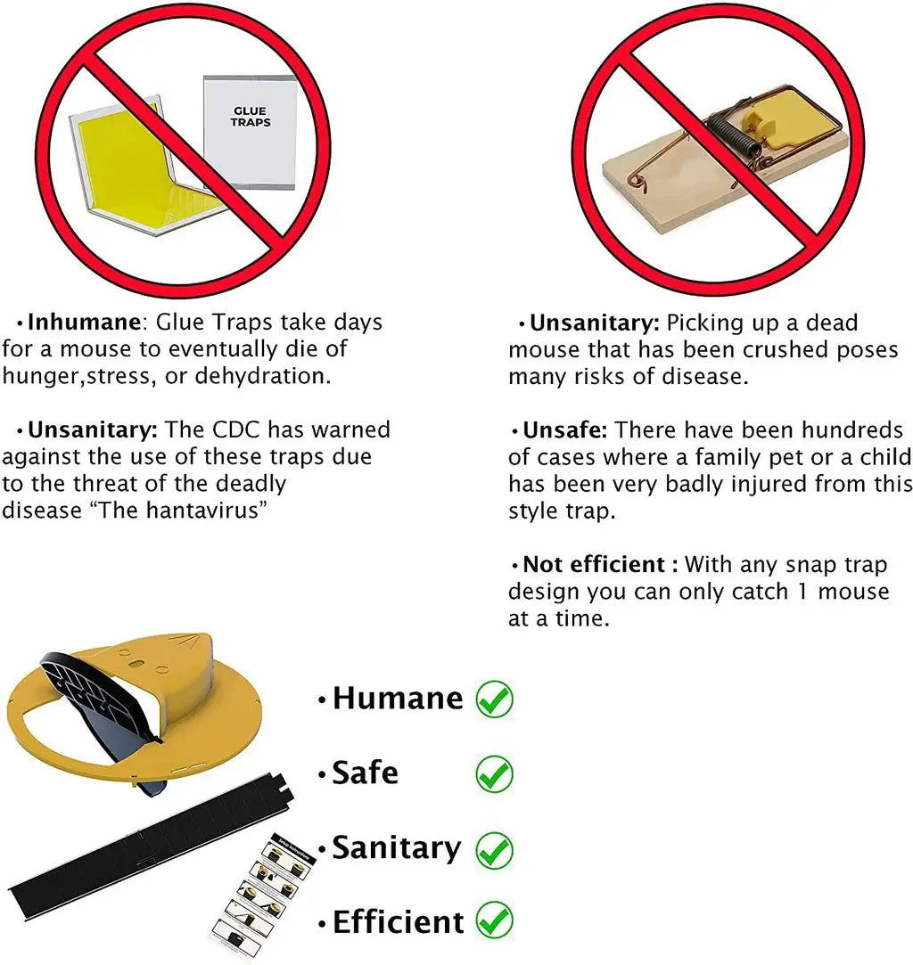 CleanCatch™ - Non-Toxic Bucket Lid Trap