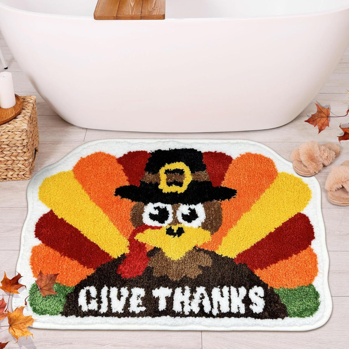Decorative Bath Mat for Bathroom