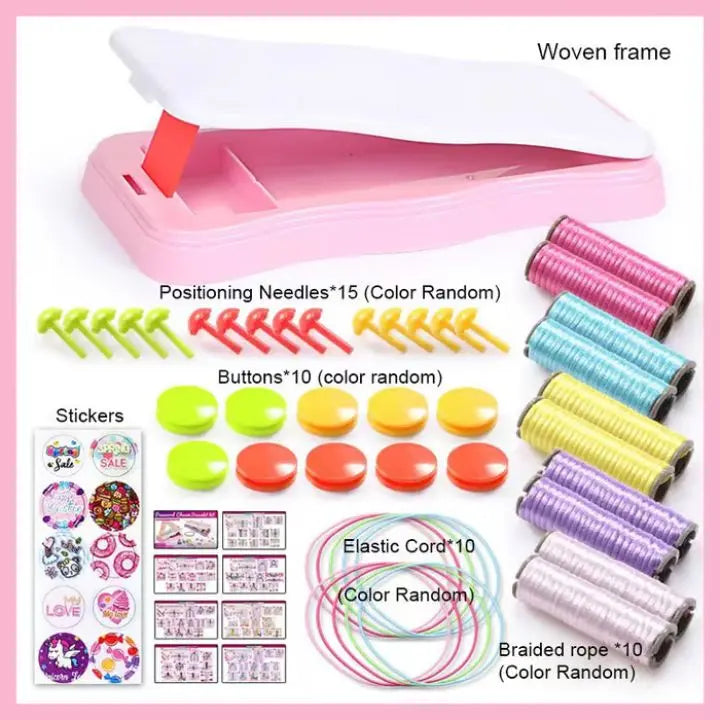 DIY Hand Rope Weaving Set – Creative Craft Set for Kids