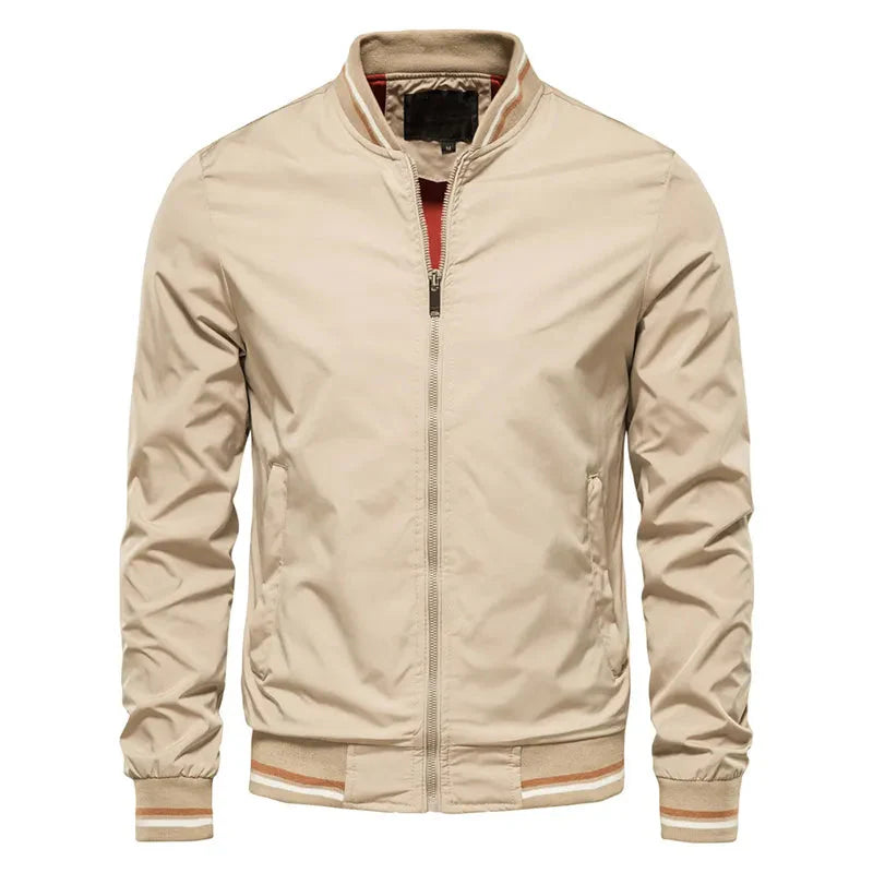 Image of Edward | Men's Zip-Up Bomber Jacket