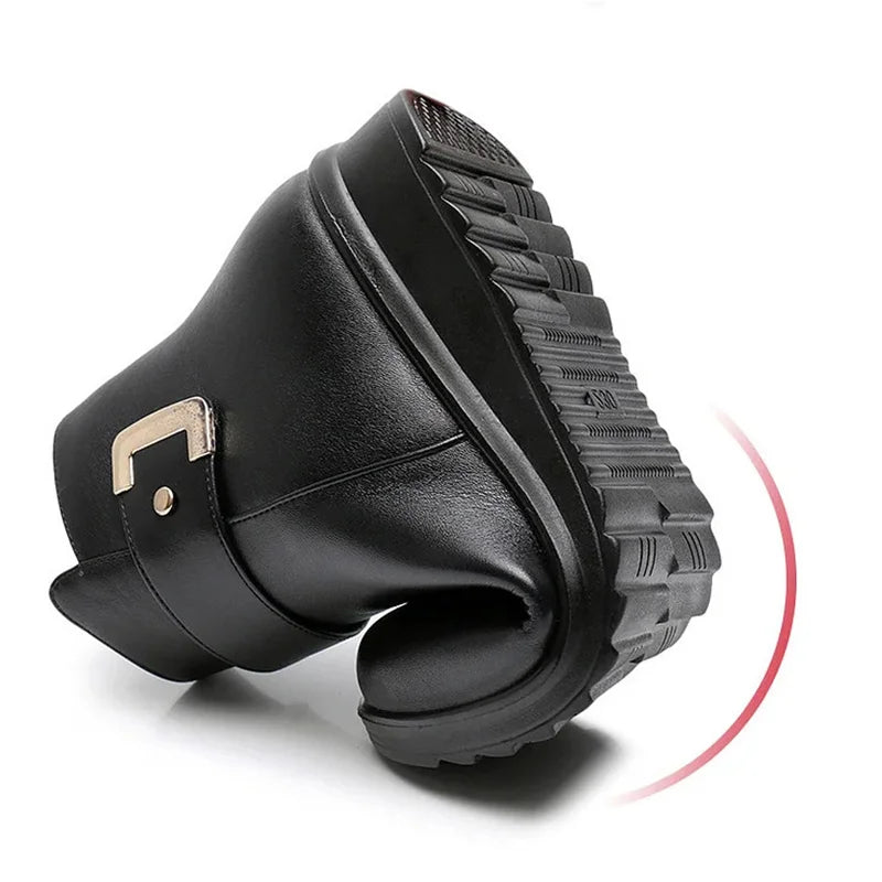 Elegant Orthopedic Boots with Arch Support