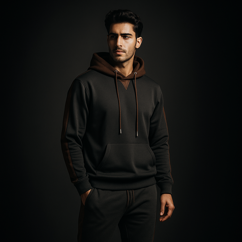Image of Henry | Men's Color Block Hoodie Set