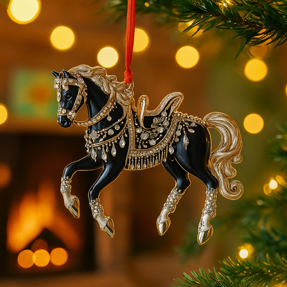 Horse Christmas Tree Ornament