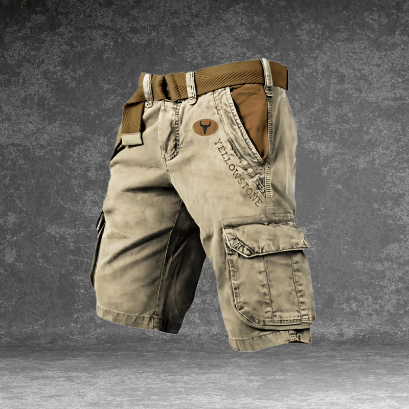 MAVERICK Shorts - Comfortable cargo shorts with lots of pockets for men