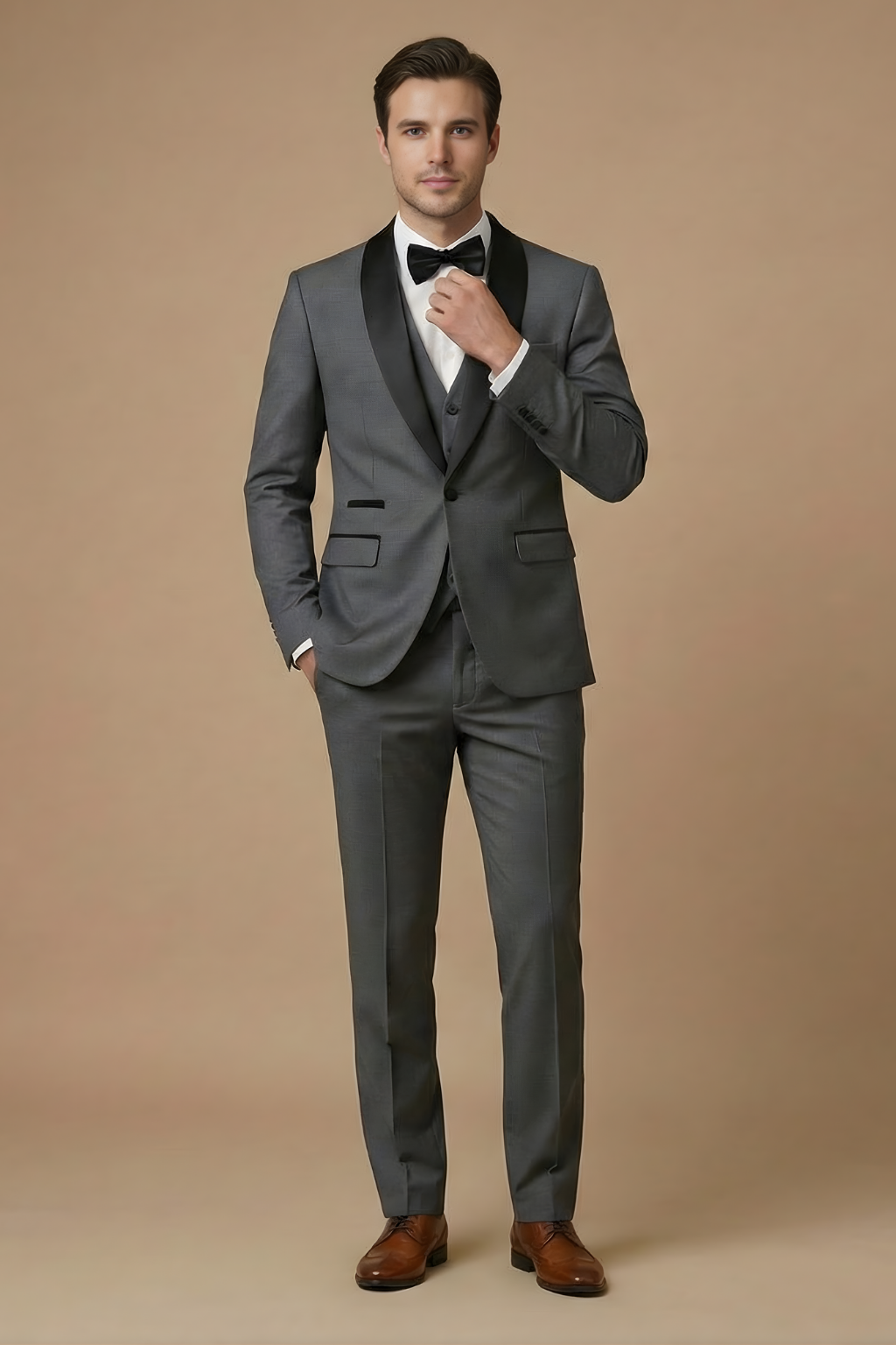 Image of Micah | Men's Slim-Fit Tuxedo Suit