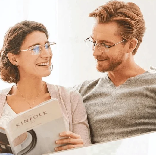 Opti Clear Blue Light Glasses | Durable, lightweight, and perfect for presbyopia correction.