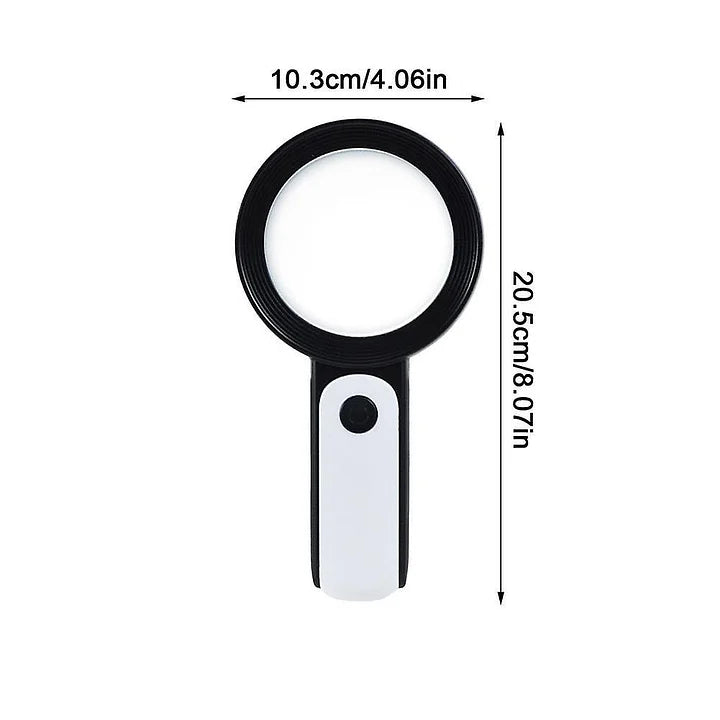 Portable 30x Magnifier for Seniors - ZoomXpert