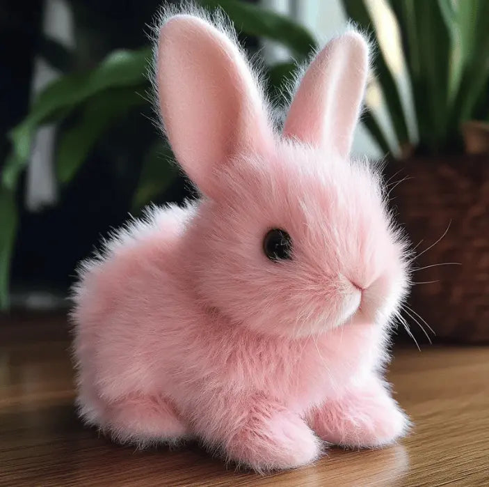Realistic Rabbit Toy – Life-like Movement & Soft Fur