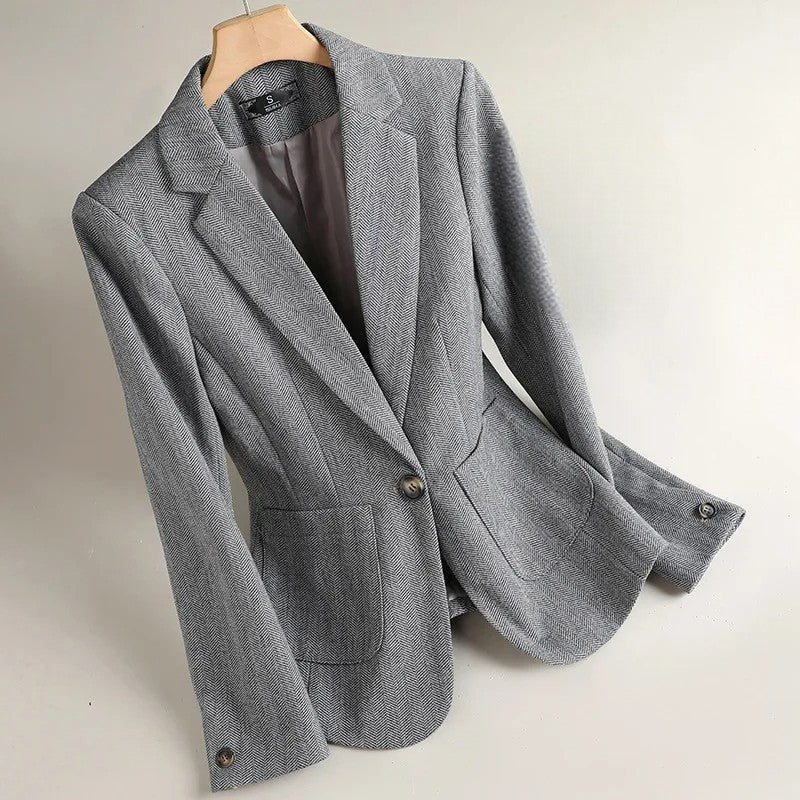 Image of Violet | Women's Long Sleeve Classic Blazer