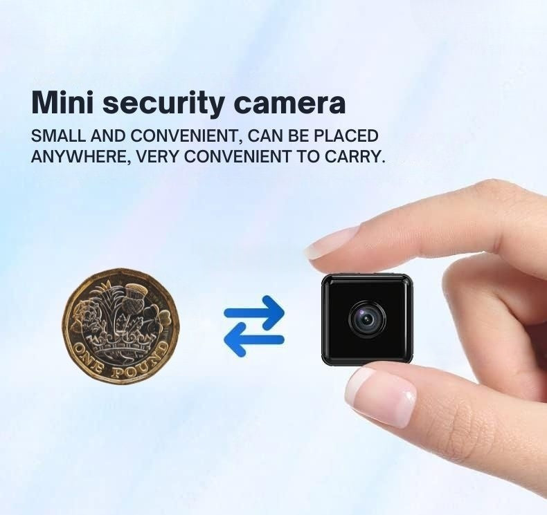 Wearclo | 1080P Wireless WiFi Security Camera | Weather-Resistant, App-Controlled & Ideal for Indoor and Outdoor Surveillance | Small Closed Circuit Camera