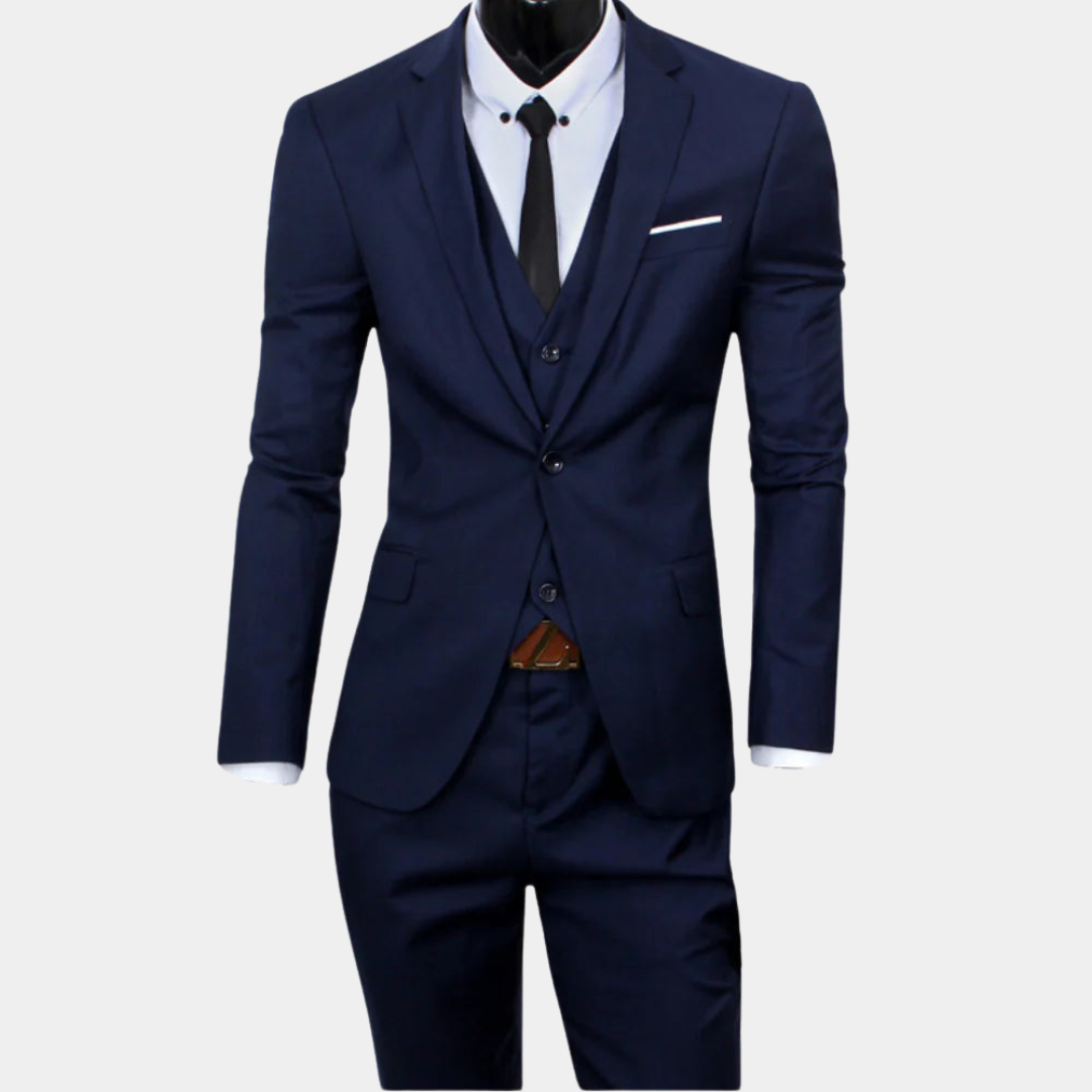 Wearclo | 3-Piece Men's Suit