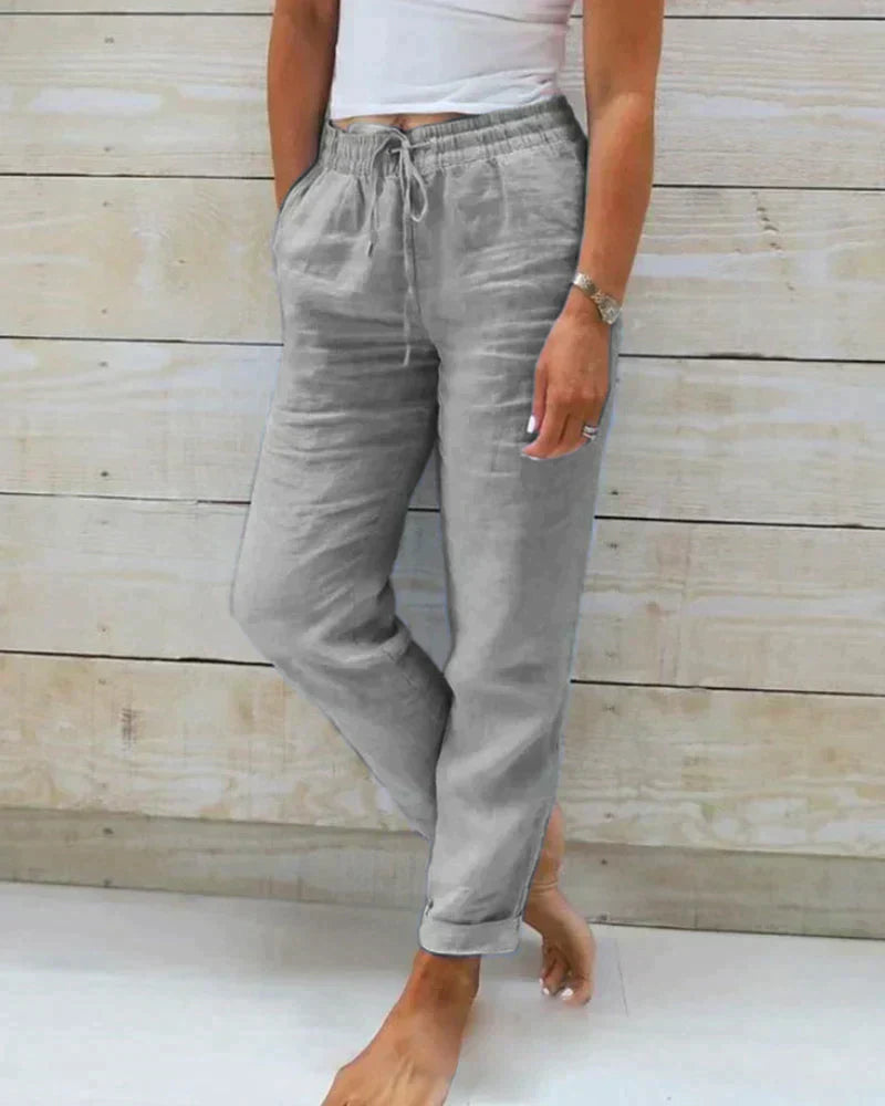 Wearclo | Airy Linen Pants for Summer