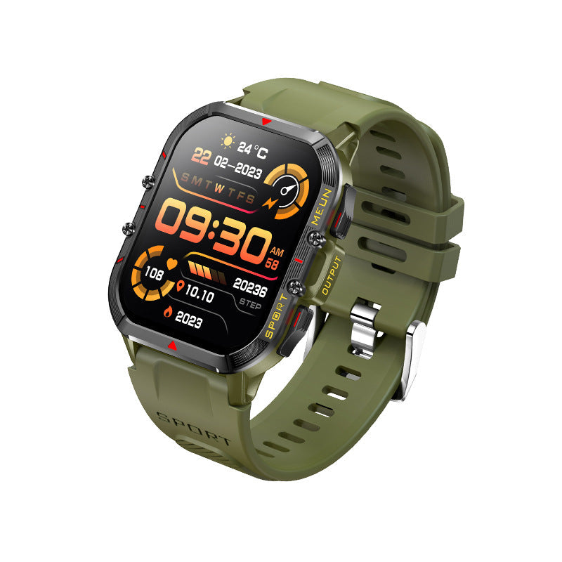 Wearclo | Blood Sugar Blood Pressure Blood Oxygen Sleep Monitor Waterproof Smartwatch