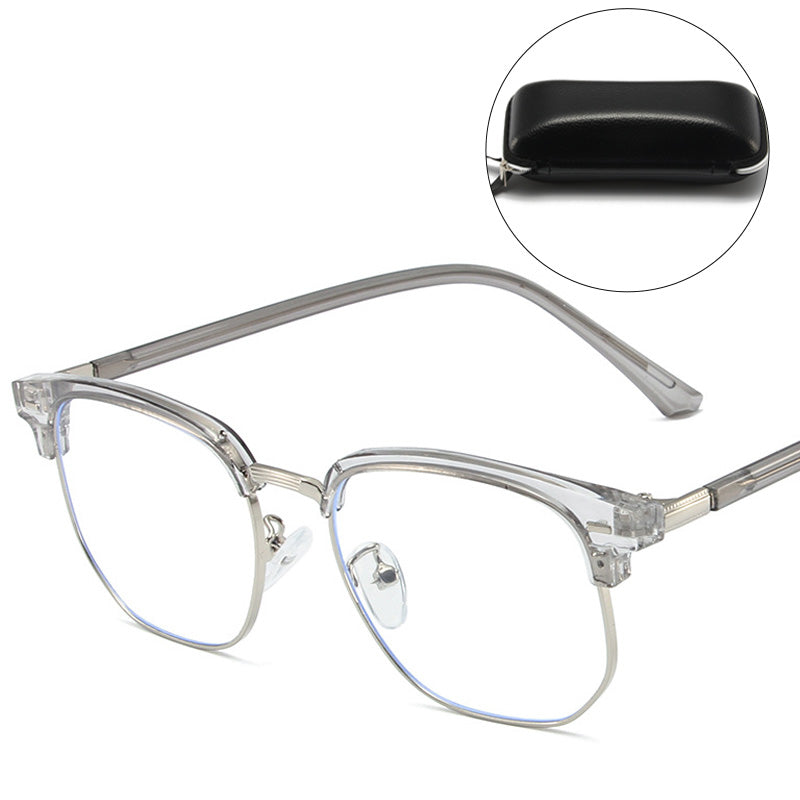 Wearclo | Blue Light Blocking Half-Rim Glasses