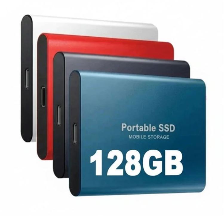 Wearclo | DataSprint External SSD 128GB – Fast USB-C storage up to 1050 MB/s
