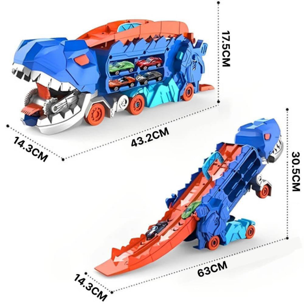 Wearclo | Dinosaur Truck Toy Set Racing Track