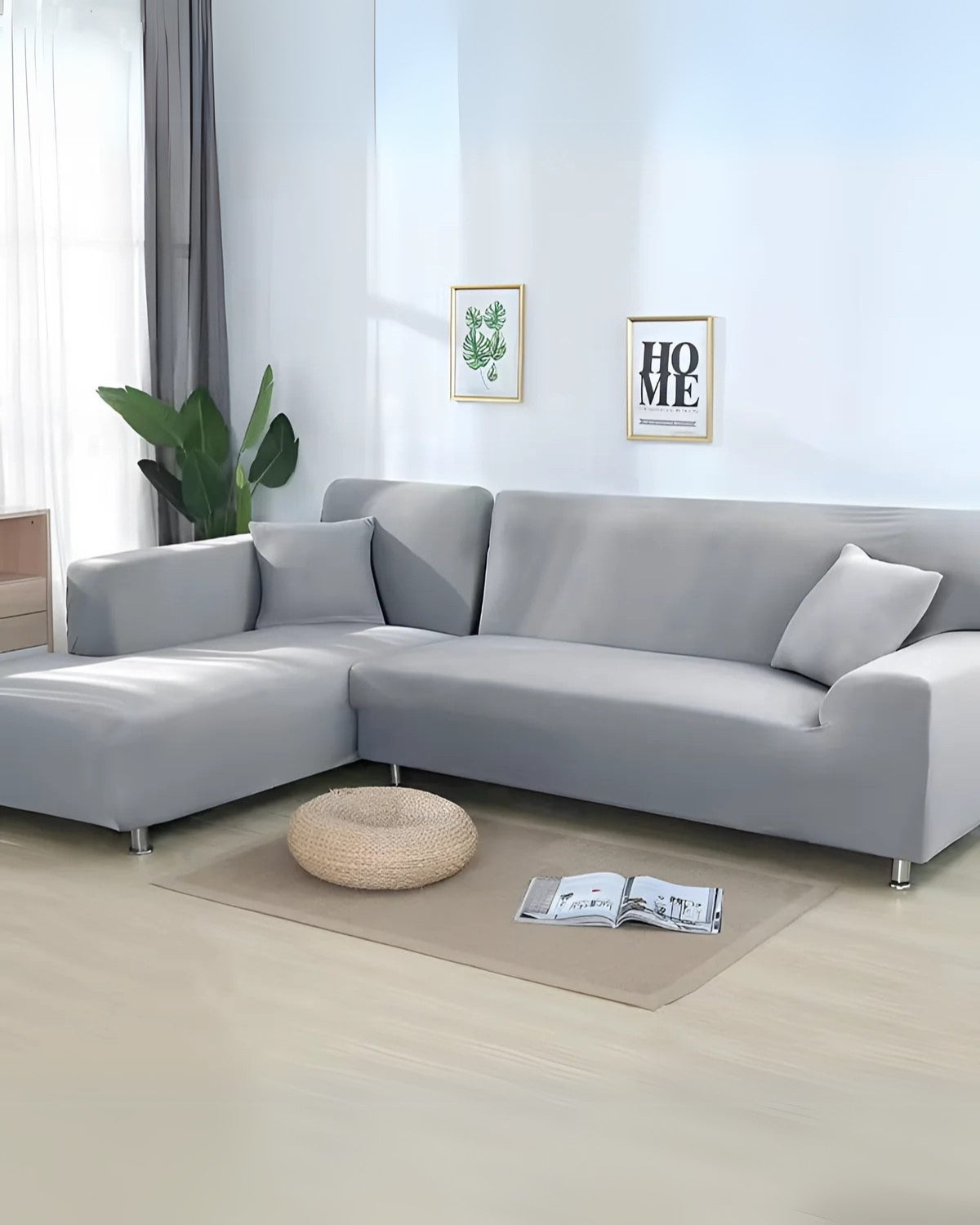 Wearclo | Elegant Modular Sofa Cover with Customizable Arrangement