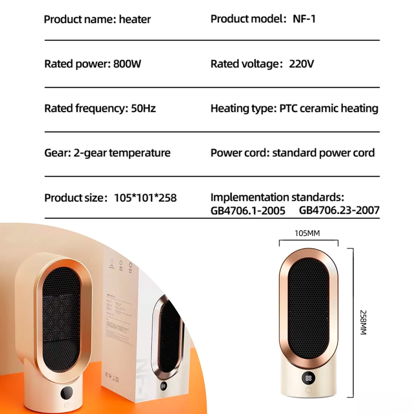 Wearclo | Energy-Efficient Space Heater for Small Rooms