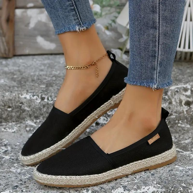 Wearclo | Espadrilles, flat, lightweight, canvas shoes, summer shoes