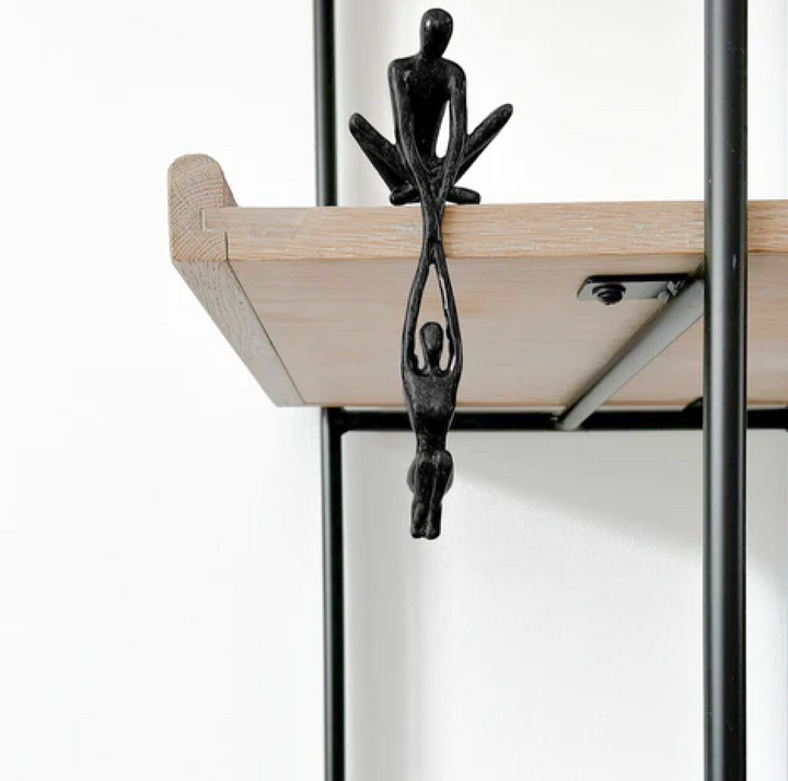 Wearclo | Figure Sculpture Helping Climbing Two Souls