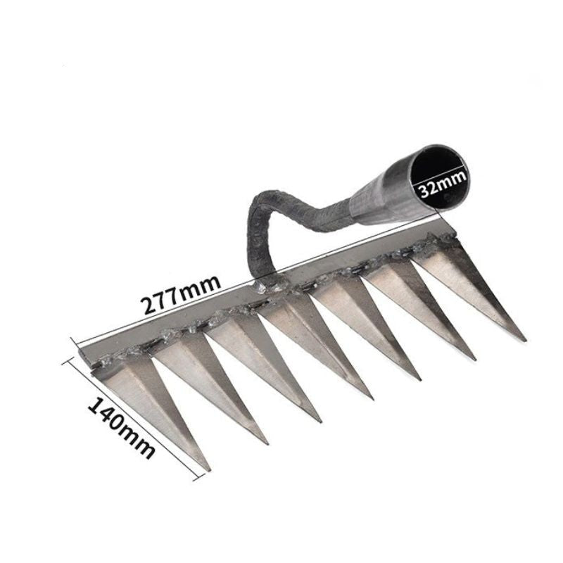 Wearclo | Gardening Hand Rake with Sharp Tines
