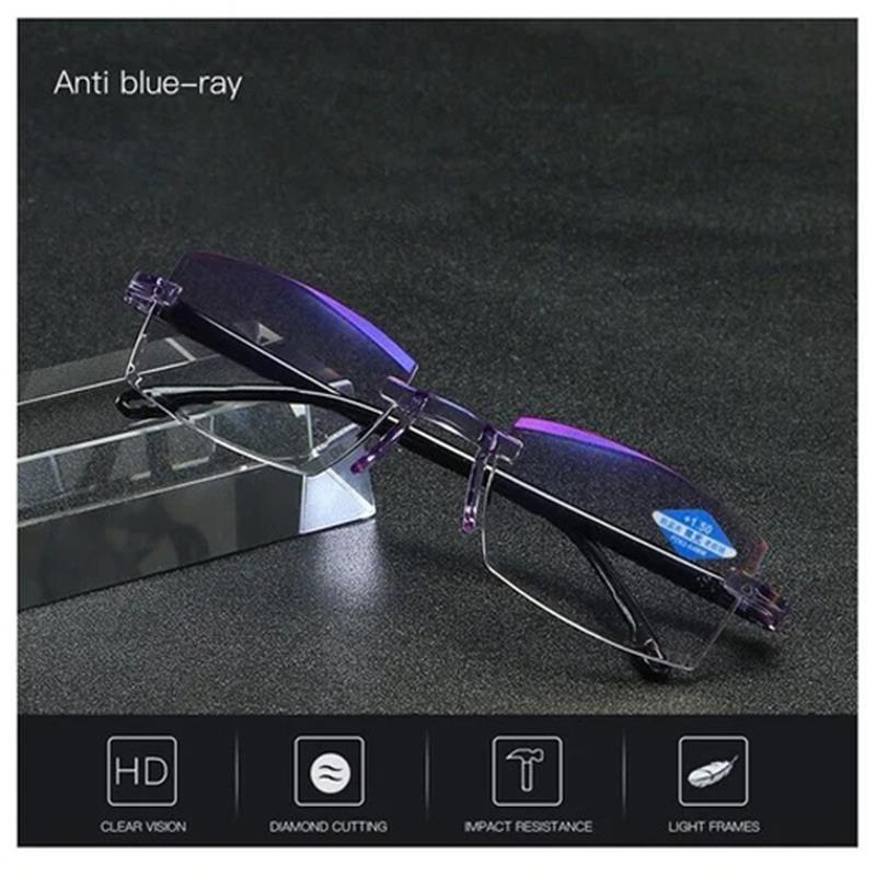 Wearclo | Glasses with Blue Light Filter and Multifocal Strength - VisionGuard