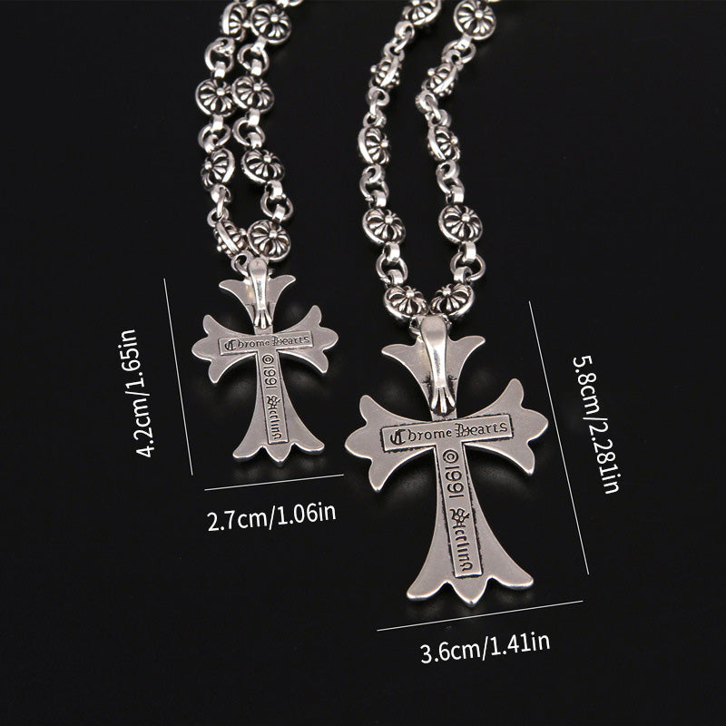Wearclo | Gothic Cross Pendant Necklace
