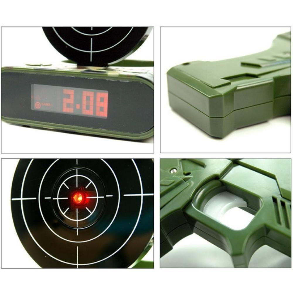 Wearclo | Gun Target Shoot Alarm Clock