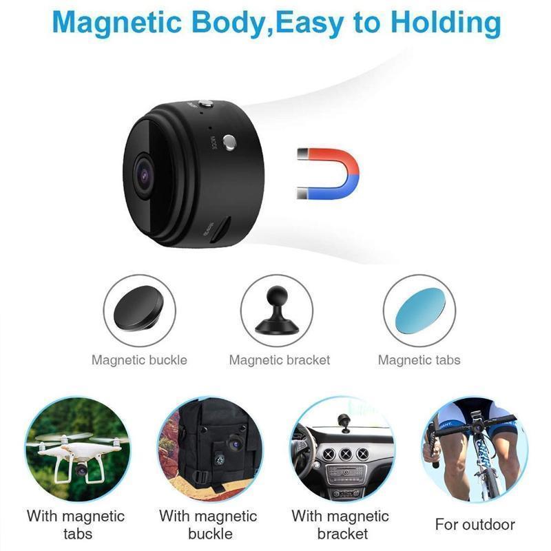 Wearclo | Magnetic WiFi Mini Camera