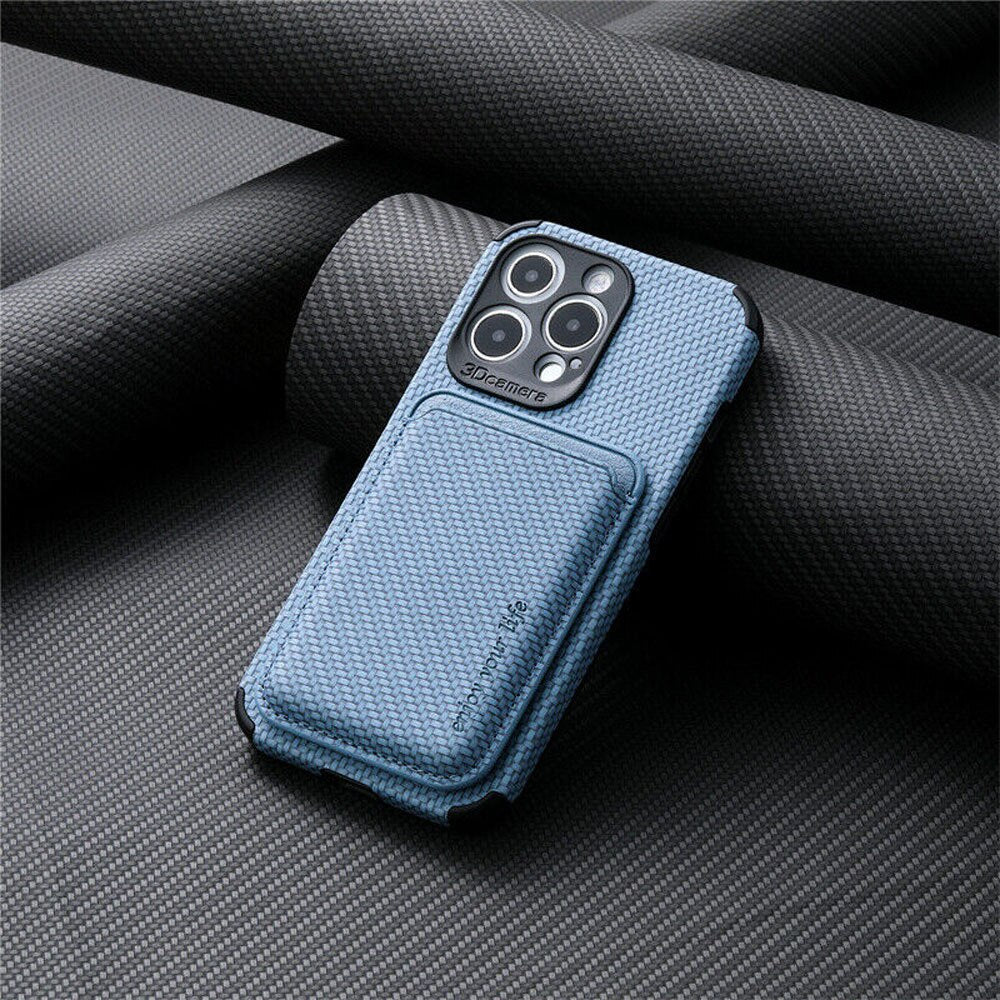 Wearclo | MagSafe Wallet Case | iPhone Magnetic Card Holder | Slim Design