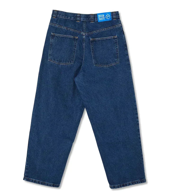 Wearclo | Men's Baggy Denim Jeans | Loose Fit Skater Style
