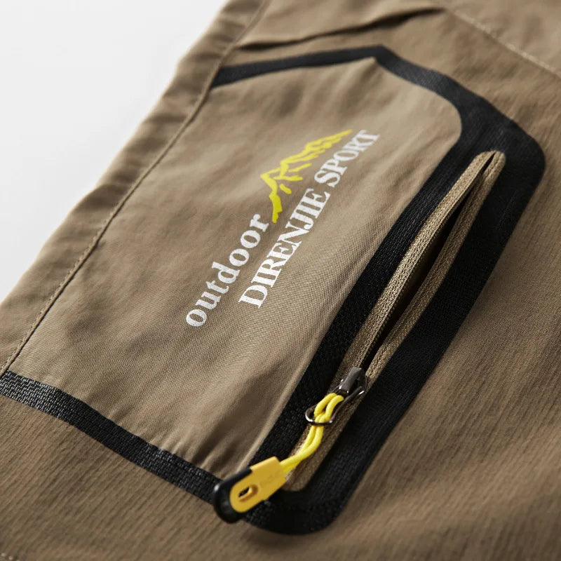 Wearclo | Men's Convertible Outdoor Pants with Zip-Off Legs