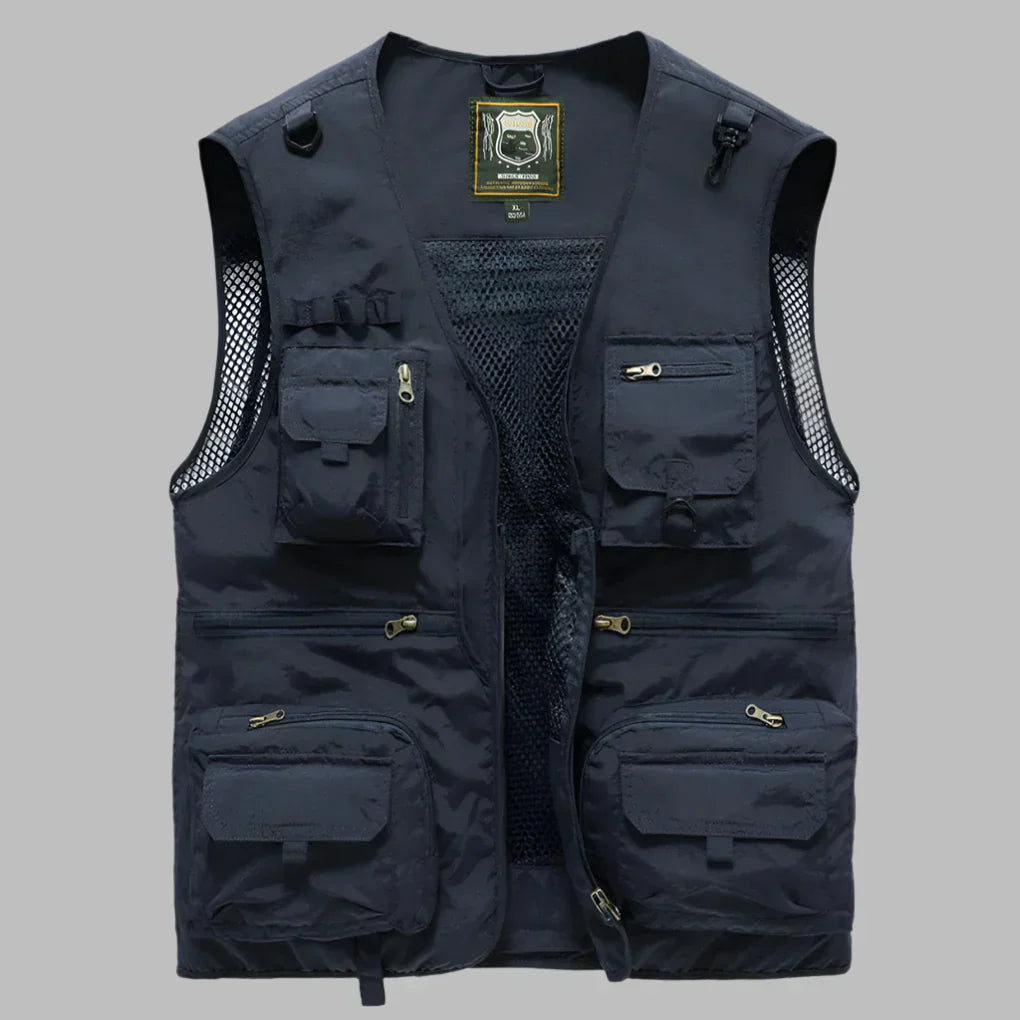 Wearclo | Men's Multi-Pocket Outdoor Vest
