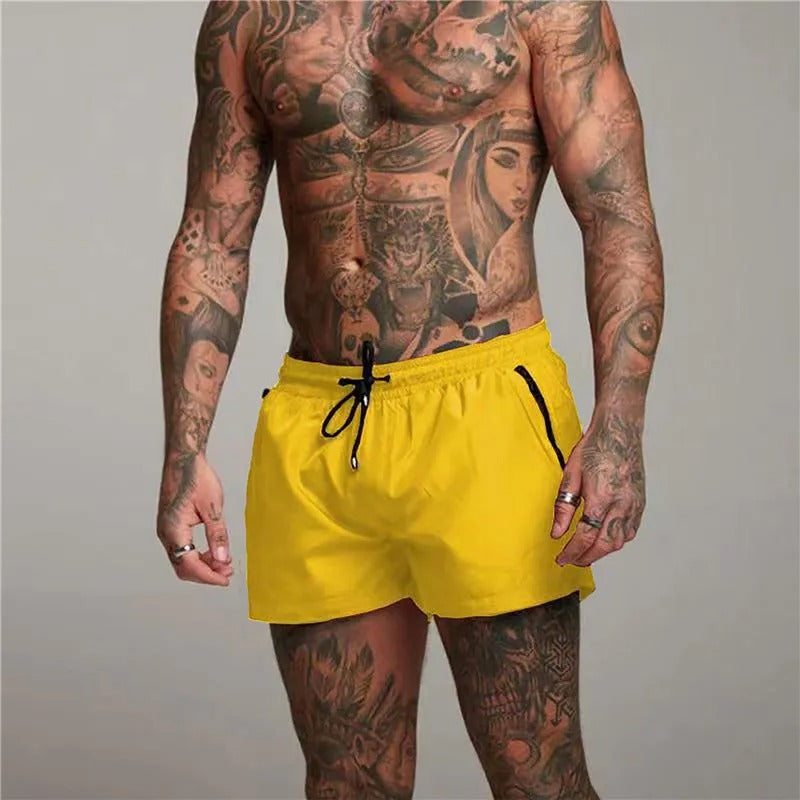 Wearclo | Men's Swim Shorts with Zip Pockets