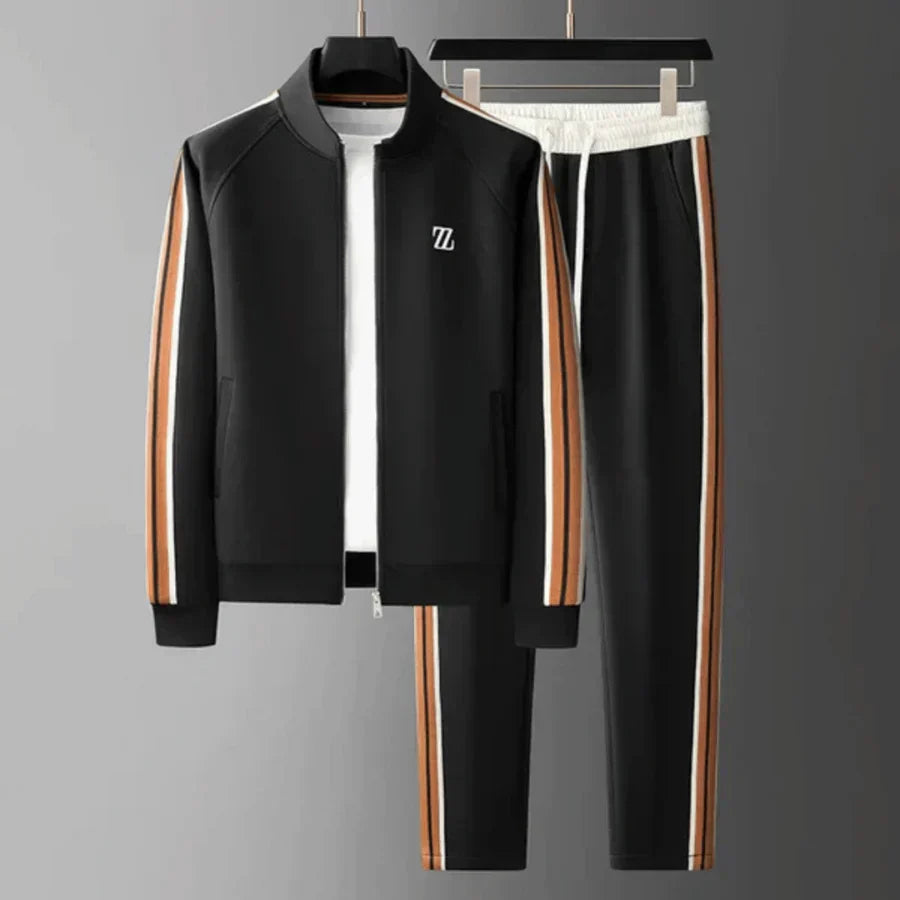 Wearclo | Men's Tracksuit Set with Side Stripes