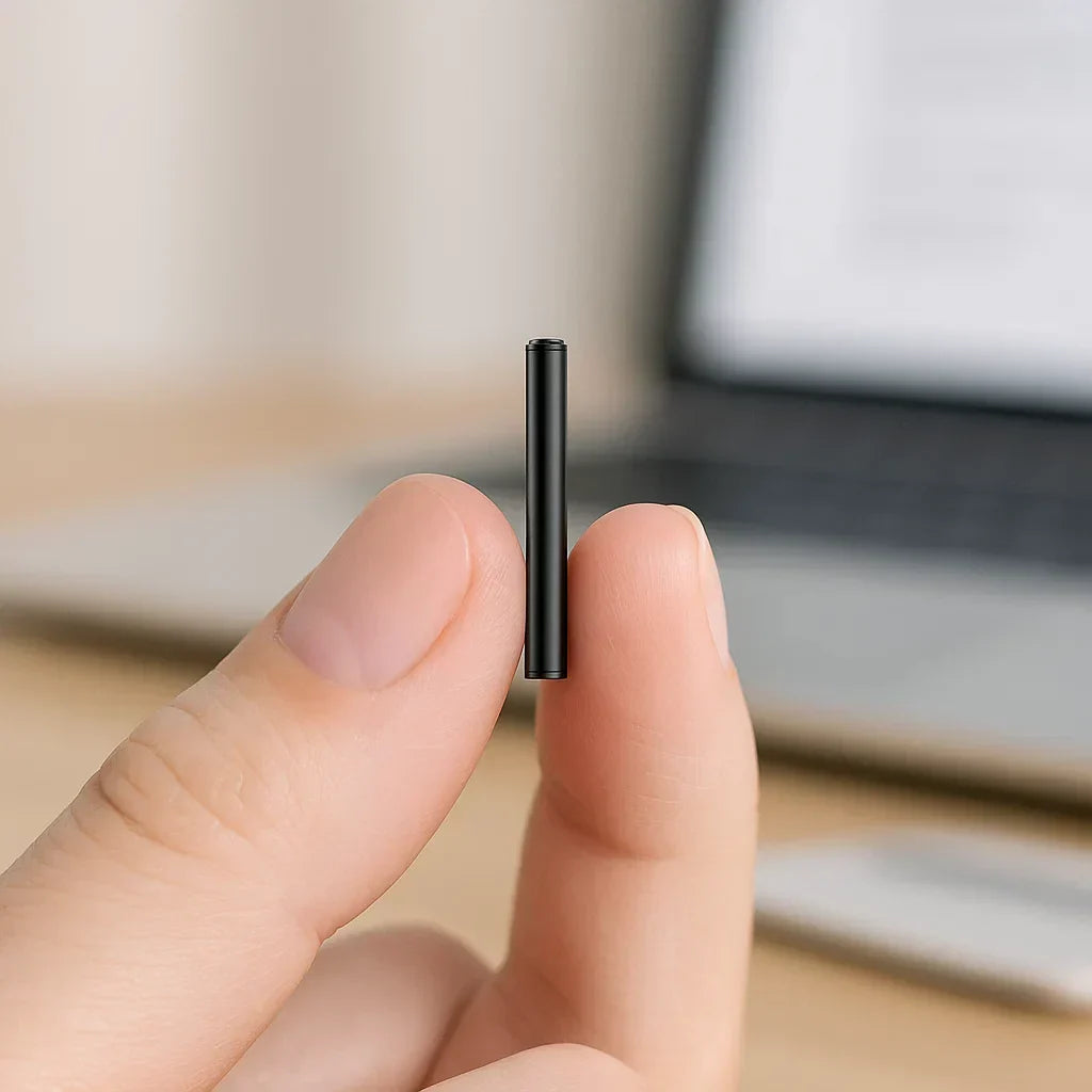 Wearclo | Miniature Voice Recorder – Small, Discreet, and Powerful Audio Capture | Perfect for Stealth Recording and Voice Activation
