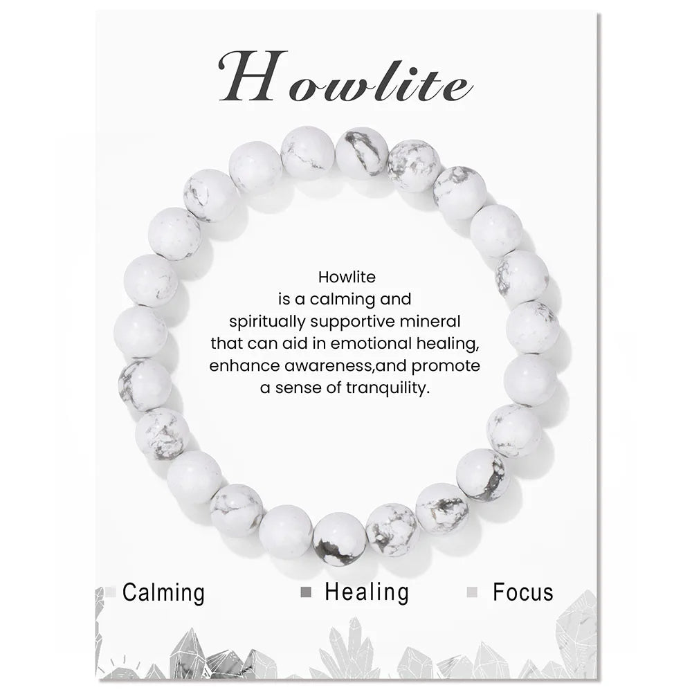 Wearclo | Natural Crystal Healing Energy Bracelet - Aria