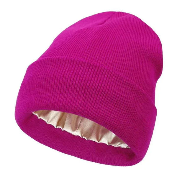 Wearclo | Noor Silk Winter Hat – Warm, Hair Protecting & Elegant