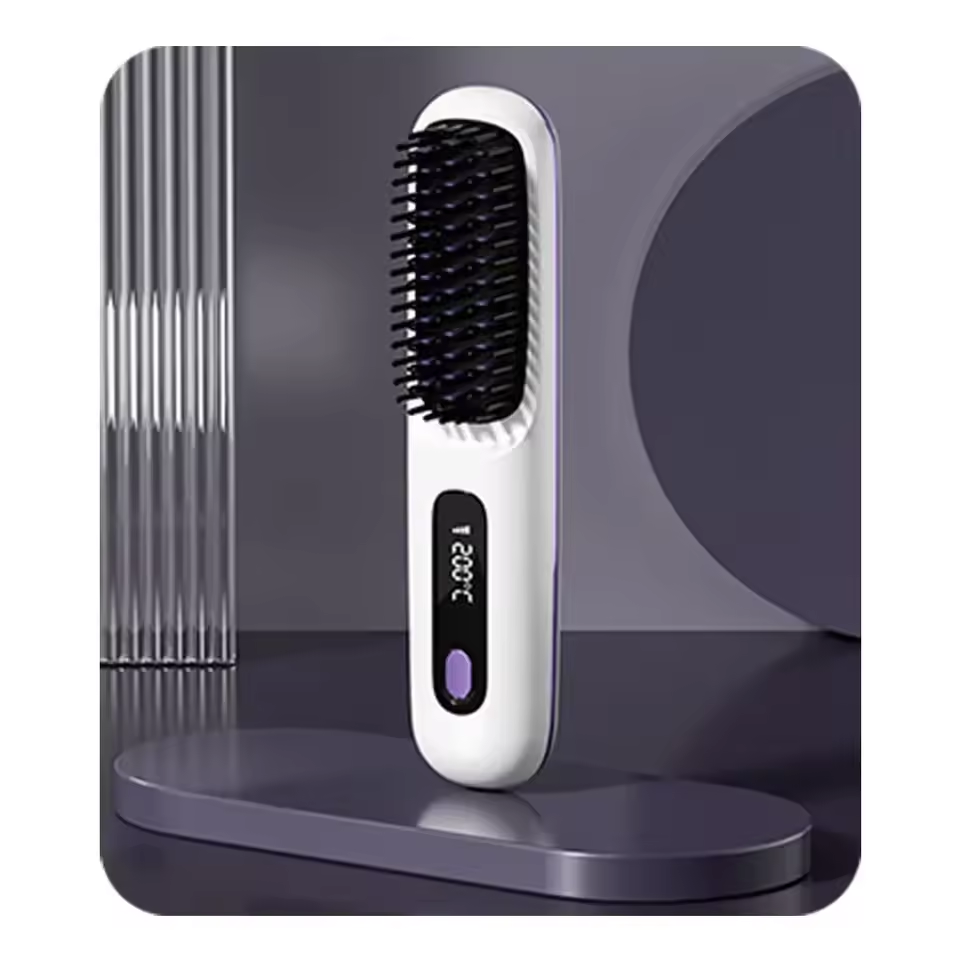 Wearclo | Portable Hair Styling Brush | Smooth and Healthy Hair Anytime, Anywhere