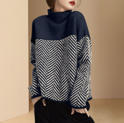 Wearclo | Pullover - Soft Elegant Turtleneck Sweater