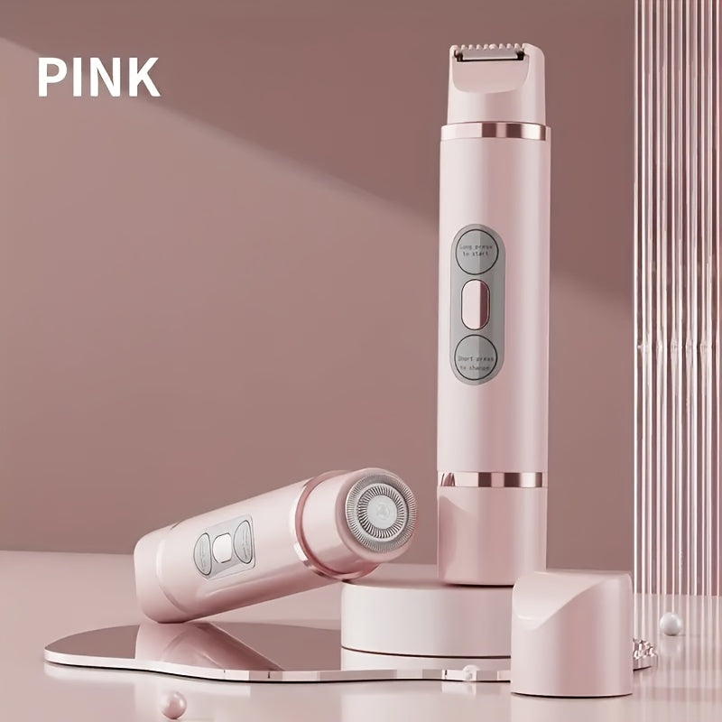 Wearclo | PureSilk | Wireless Women's Trimmer – Gentle Hair Removal for Face and Body