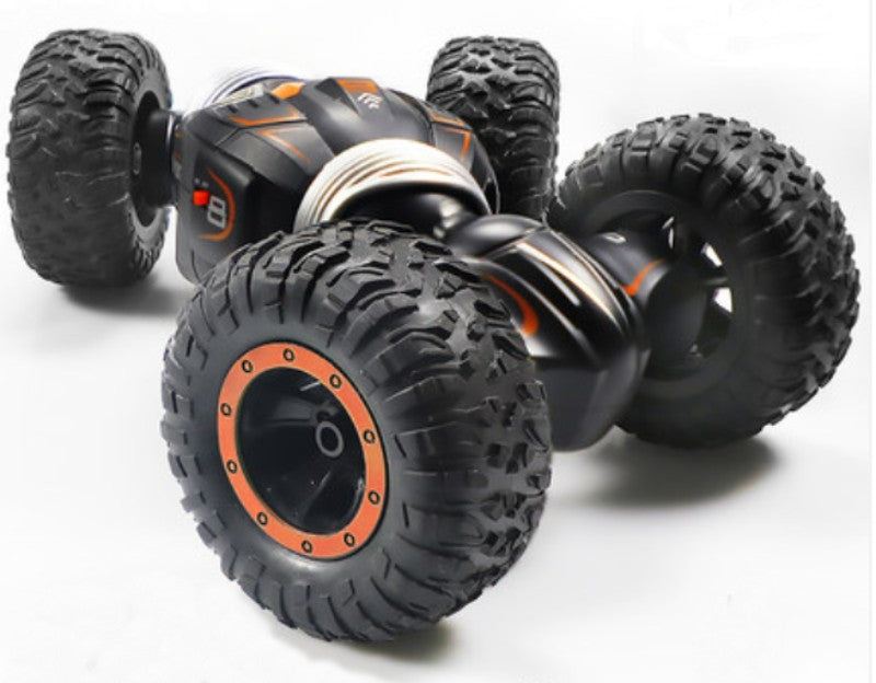 Wearclo | Rechargeable 4WD Stunt Off-road Remote Control Car with Lithium Battery, Rubber Vacuum Tires, Suitable for Driving on Various Bumpy Roads, for Adults and Children