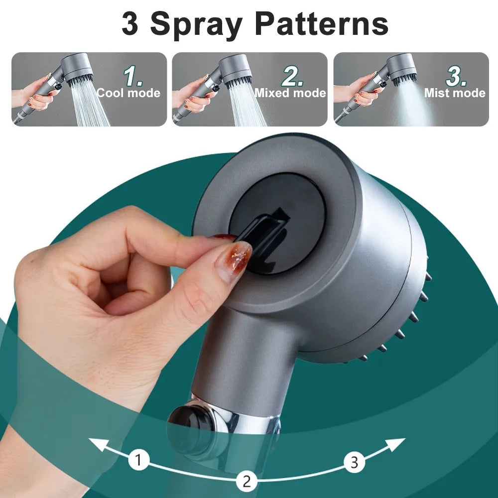 Wearclo | Shower head – PowerSpray – increased pressure – Spa experience
