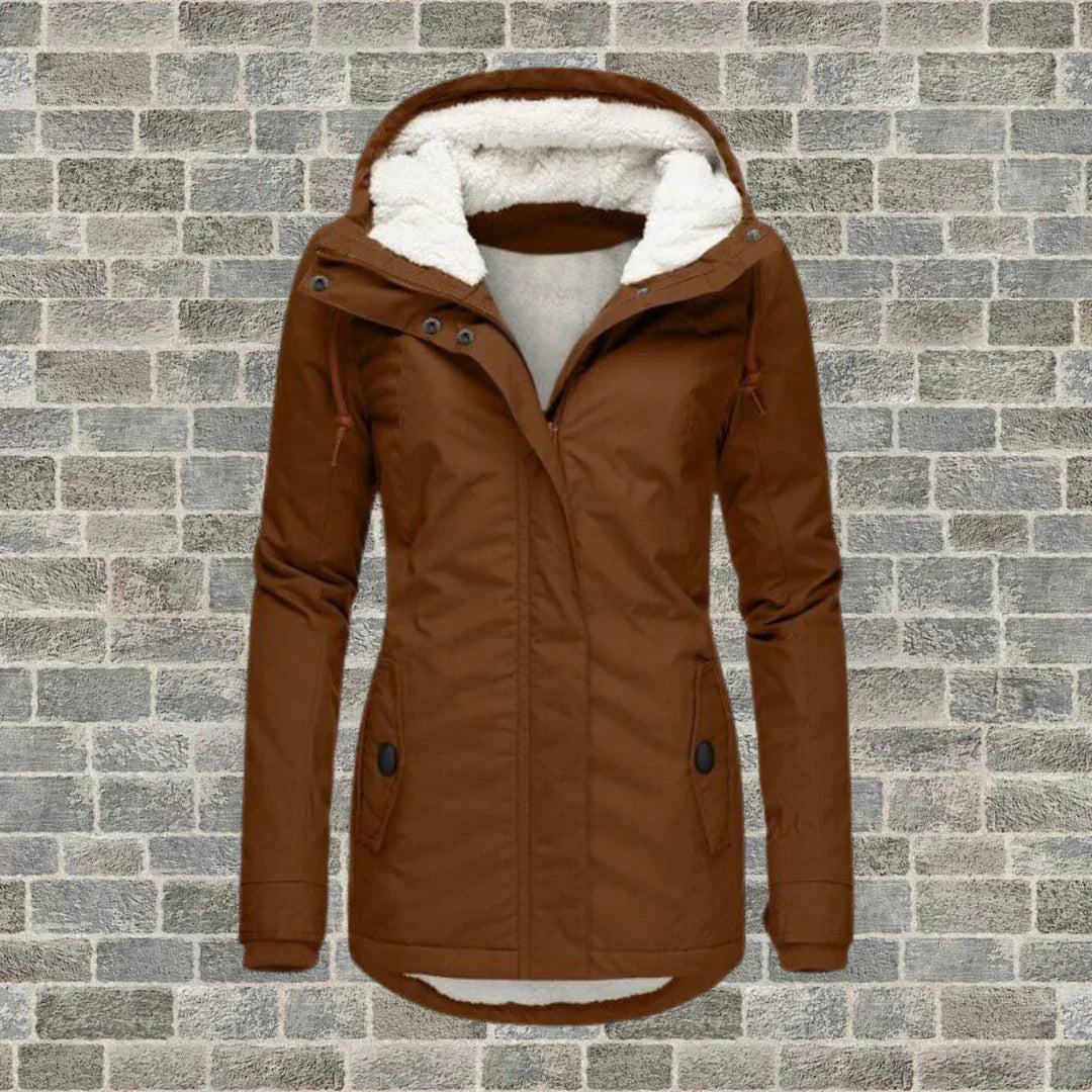 Wearclo | Stylish Coat with Hood for Winter and Autumn