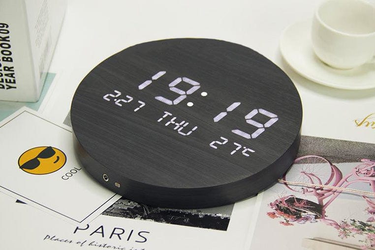 Wearclo | Svenna Digital Wall Clock | Scandinavian Minimalist Design