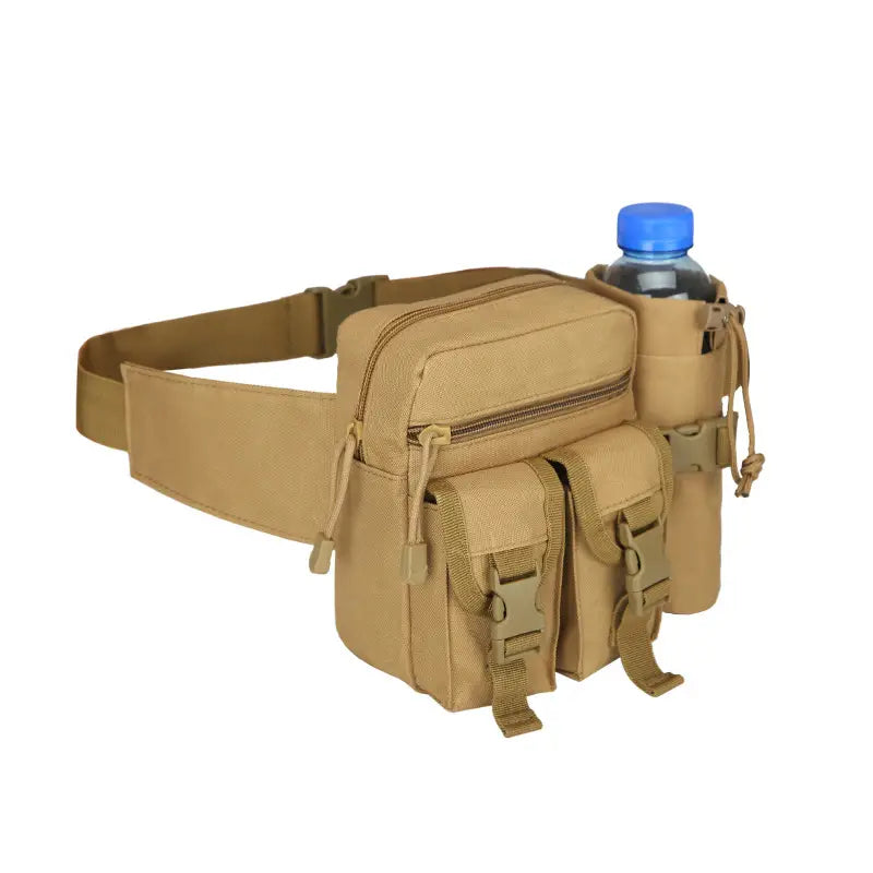 Wearclo | Tactical Fanny Pack with Water Bottle Holder